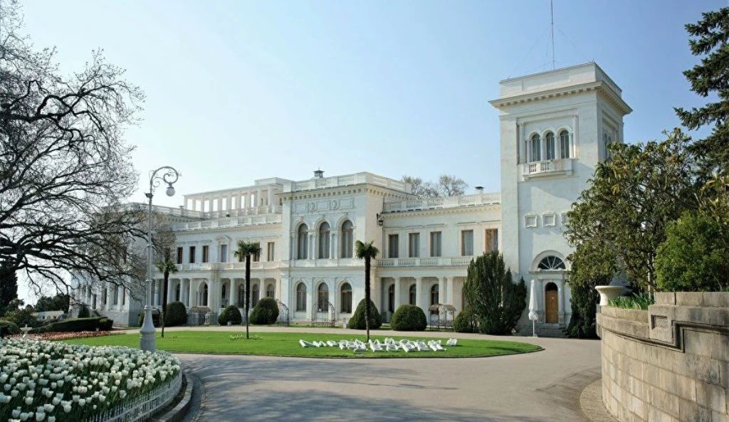 Livadia Palace, Yalta, Crimea The place where the Yalta Conference was held.